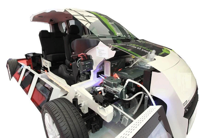 KH-XNY19電動汽車整車解剖模型 KH-XNY19電動汽車整車解剖模型